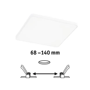 Paulmann Veluna Edge LED IP44 4000K kątowa 16x16cm - Oprawy, klosze i abażury - miniaturka - grafika 1