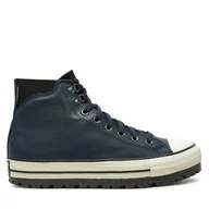Botki męskie - Trzewiki Converse Chuck Taylor All Star City Trek Waterproof A08558C Granatowy - miniaturka - grafika 1