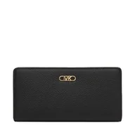 Portfele - Duży Portfel Damski MICHAEL Michael Kors 32S5G8EF3L Czarny - miniaturka - grafika 1