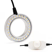 Mikroskopy i lupy - Oświetlenie Do Mikroskopu Z Soczewką Przeciwpyłową - miniaturka - grafika 1