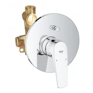 Pisuary - GROHE 29113000 BauFlow OHM set conc bath wall - miniaturka - grafika 1