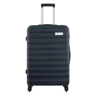Walizki - Walizka z ABS-u w poziome paski 26" - granatowy Semi Line - miniaturka - grafika 1