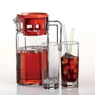 Dzbanki i imbryki - Dzbanek szklany 1,25L + 6 Szklanek 260ml Kosem - miniaturka - grafika 1