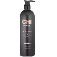 Szampony do włosów - Farouk Chi Luxury Black Seed Shampoo szampon nawilżajacy z olejkiem z czarnuszki 739ml - miniaturka - grafika 1