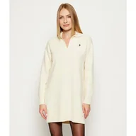 Sukienki - POLO RALPH LAUREN Wełniana sukienka - miniaturka - grafika 1