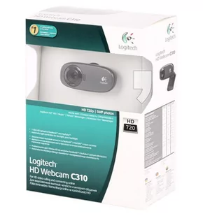 Logitech Webcam C310 (960-000638) - Kamery internetowe - miniaturka - grafika 1