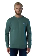 Bluzy męskie - Bluza męska North Sails dresowa gładka zielona -XXL - miniaturka - grafika 1