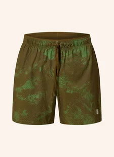 New Balance Szorty Do Biegania 2 W 1 Rc Printed Short 5" gruen" - Spodenki damskie - miniaturka - grafika 1
