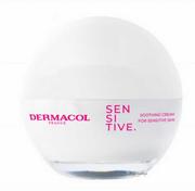 Kremy do twarzy - Dermacol - Sensitive - Smootning Face Cream - Krem do twarzy - Skóra wrażliwa - 50 ml - miniaturka - grafika 1