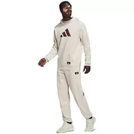 Spodenki męskie - adidas Męskie spodnie M FI 3 bar, Wonder White, S - miniaturka - grafika 1