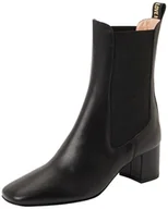 Botki damskie - Love Moschino JA21085G0NIA0000 damskie botki, czarne, 42 EU, czarne, 42 EU - miniaturka - grafika 1