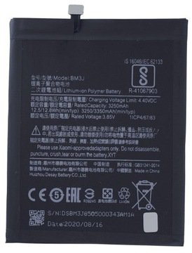 Świeżej Produkcji Bateria do Xiaomi Mi 8 Lite BM3J