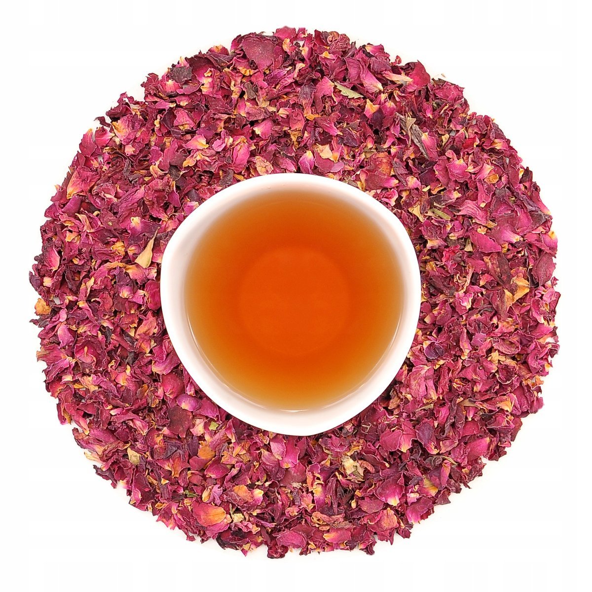 Kwiaty Jadalne Suszone Płatki Róży 50g Róża Płatek