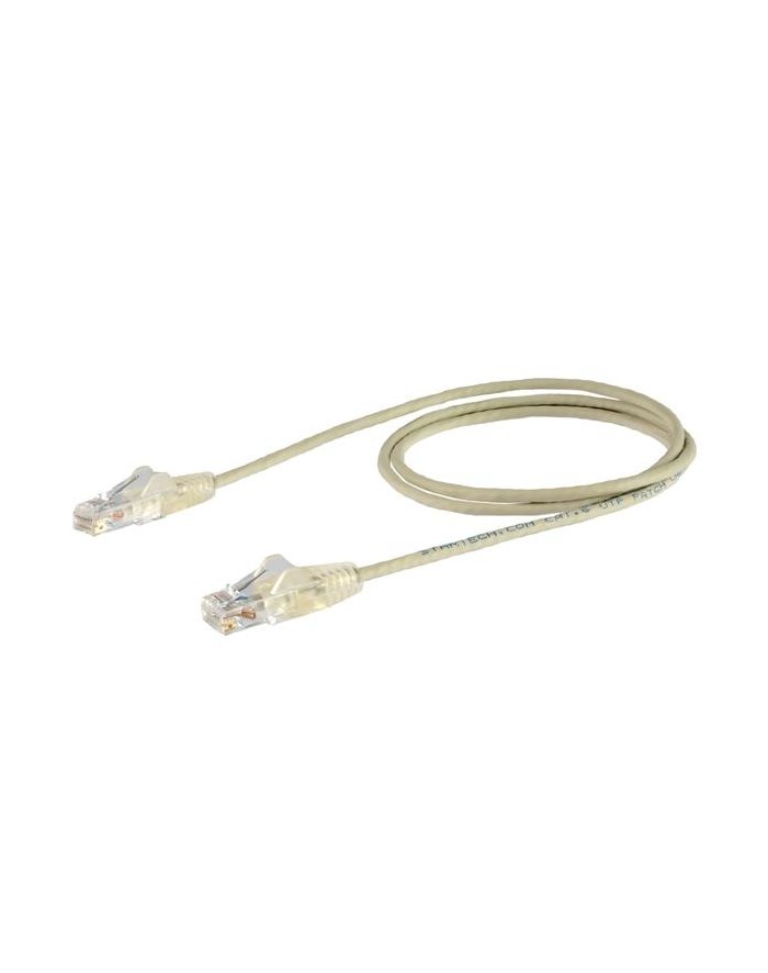 startech CAT6 CABLE - 3 M - GREY/SNAGLESS - 28 AWG COPPER WIRE