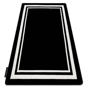 Dywan HAMPTON Border ramka czarny, 80x150 cm - Dywany - miniaturka - grafika 1