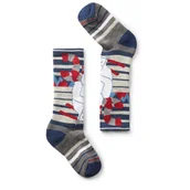 Skarpetki męskie - Skarpety damskie Smartwool Kids' Wintersport Full Cushion Yeti OTC Rozmiar skarpet: 33-36 / Kolor: niebieski/czerwony - miniaturka - grafika 1