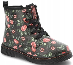 34 BOTKI BUTY TRZEWIKI BIG STAR CIEPŁE KK374135 - Botki damskie - miniaturka - grafika 1