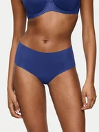 Majtki damskie - Triumph Figi klasyczne z wysokim stanem Pretty 10222227 Niebieski - miniaturka - grafika 1