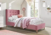 Łóżka - Łóżko rożowe ESTELLA 90 cm - miniaturka - grafika 1