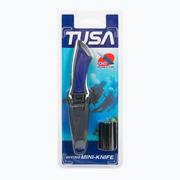 Sprzęt do nurkowania - Nóż do nurkowania TUSA Mini Knife FK-10 niebieski/czarny - miniaturka - grafika 1