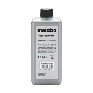 Metabo OSPRZĘT PNEUMATICOL 0,5l - olej do zastosowań pneumatycznych 09010 (901008540) - Akcesoria pneumatyczne - miniaturka - grafika 1