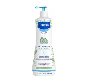 LABORATOIRES EXPANSCIENCE Mustela delikatny żel do mycia głowy i ciała 750 ml - Inne akcesoria do pielęgnacji dzieci - miniaturka - grafika 1