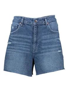 Pepe Jeans Szorty dżinsowe w kolorze niebieskim - Spodenki damskie - miniaturka - grafika 1