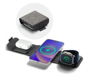 Ładująca stacja bezprzewodowa Mophie 3w1 z MagSafe - Ładowarki do telefonów Ładująca stacja bezprzewodowa Mophie 3w1 z MagSafe - Ładowarki do telefonów - miniaturka - grafika 1