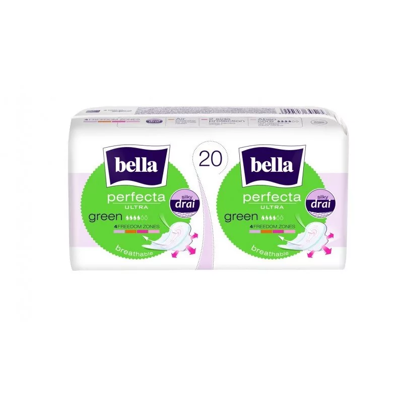 Bella Podpaski Perfecta Ultra Green 20szt.