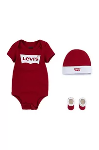 Levi's Komplet niemowlęcy kolor czerwony - Komplety dla niemowląt - miniaturka - grafika 1