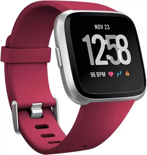 Opaska / Pasek Braders do Fitbit Versa / Versa 2 / Versa Lite bordowy / red wine - Akcesoria do smartwatchy - miniaturka - grafika 1