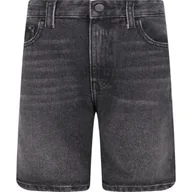 Spodnie i spodenki dla chłopców - CALVIN KLEIN JEANS Jeansowe szorty | Relaxed fit - miniaturka - grafika 1