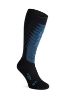 Skarpety termoaktywne - Skarpety narciarskie UYN Ski One Biotech Socks - black/blue - miniaturka - grafika 1