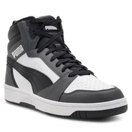 Półbuty męskie - Sneakersy Puma Rebound v6 39232603 Szary - miniaturka - grafika 1