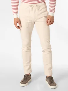Tommy Hilfiger - Spodnie dresowe męskie  Bleecker, beżowy - Spodnie sportowe męskie - miniaturka - grafika 1