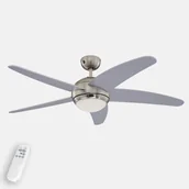 Wentylatory - Westinghouse Wentylator sufitowy z oświetleniem Bendan srebrny - miniaturka - grafika 1