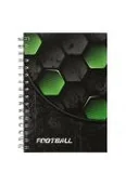 Podręczniki dla liceum - Kołonotes  A5 oprawa twarda Football STARPAK 526034 - miniaturka - grafika 1