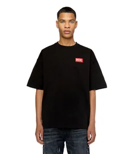 t-shirt uomo diesel a11593 0niar t-nlabel-l1 9xx - Koszulki męskie - miniaturka - grafika 1