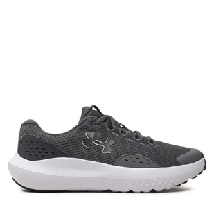 Buty do biegania Under Armour UA BGS Surge 4 3027103-101 Szary - Buty dla chłopców - miniaturka - grafika 1