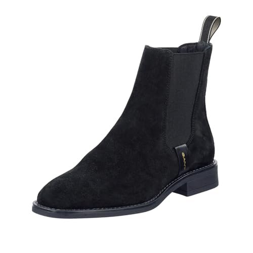 GANT FOOTWEAR FAYY Chelsea damskie kozaki, czarne, 41 EU, czarny, 41 EU