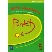 Książki do nauki języka niemieckiego - Punkt 5 Język niemiecki Podręcznik z ćwiczeniami + CD Kurs dla początkujących - miniaturka - grafika 1