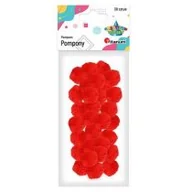 Dekoracje domu - Pompony 2,5cm,30szt.czerwone - miniaturka - grafika 1