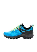 Buty trekkingowe męskie - Jack Wolfskin Męskie Buty Trekkingowe Rebellion Guide Texapore Low M, Blue Lime, 45 Eu - miniaturka - grafika 1