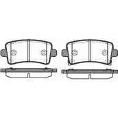 Klocki hamulcowe - Klocki hamulcowe - komplet REMSA 1388.04 - miniaturka - grafika 1