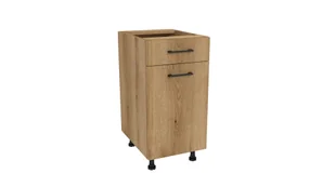 Szafka Dolna Presto 1 Szuflada 40X82 Cm Płyta Laminowana Dąb Evoke - Meble kuchenne - miniaturka - grafika 1