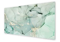 Dekoracje domu - Panel kuchenny HOMEPRINT Marmur pastelowa zieleń 100x50 cm - miniaturka - grafika 1