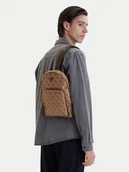 Plecaki - Guess Plecak HMMILO P6202 Beżowy - miniaturka - grafika 1