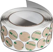 Akcesoria fotograficzne - Rycote Rycote Stickies 23mm, Roll of 500 - miniaturka - grafika 1