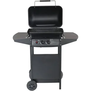 Activa Grill gazowy 5,4 kW, 50x32 cm, czarny, 2 palniki - Grille gazowe - miniaturka - grafika 1