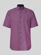 Koszule męskie - Koszula biznesowa o kroju modern fit z listwą guzikową - miniaturka - grafika 1